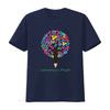 National Numeracy Day Maths Number Tree T Shirt for Boys Girls Kids Learning Is Power Design Vintage Washed Casual Soft