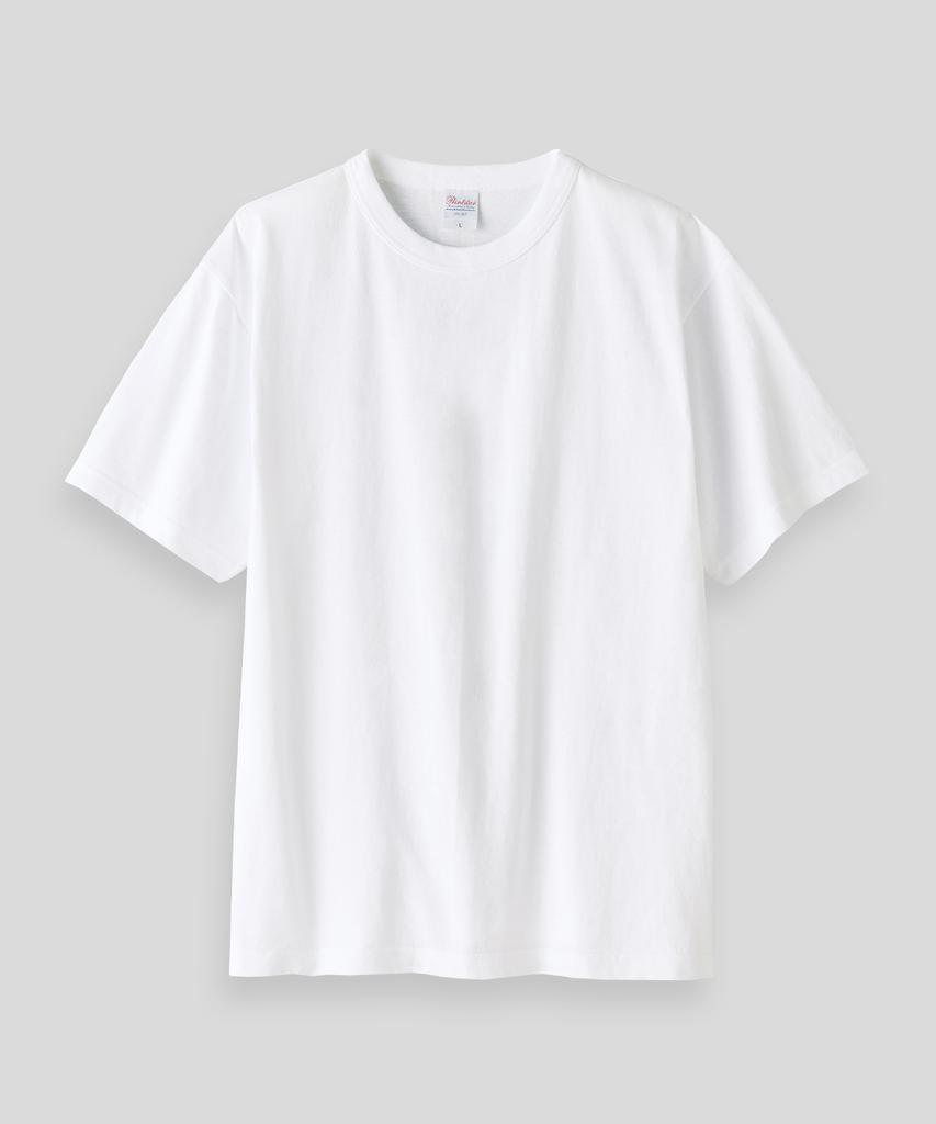 Peulinteuseuta 16-Count Oe High Grade Rib Binding Short Sleeve T-Shirt - White