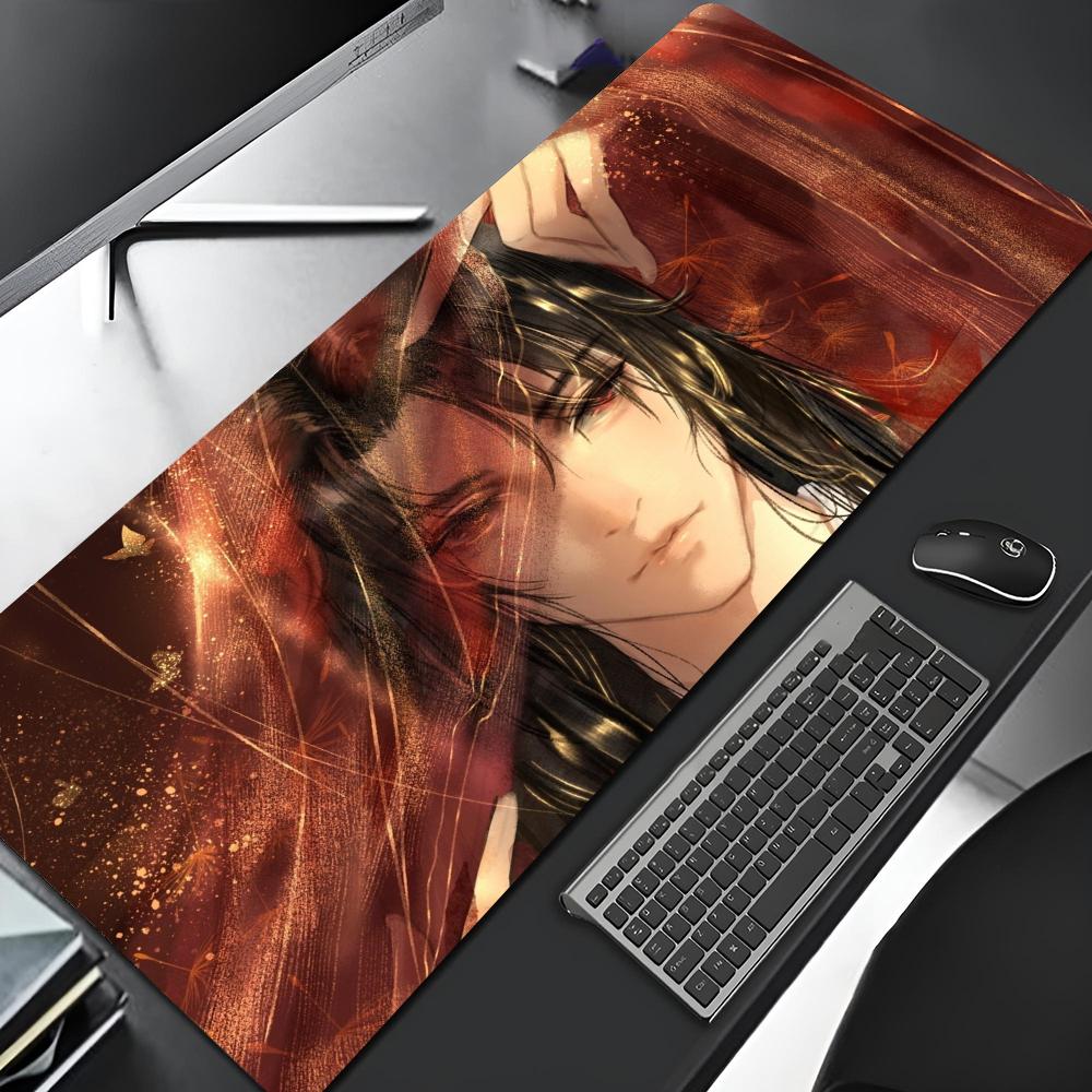 Mo Dao Zu Shi Mouse Pad Edge Big Gaming Locking Computer Gamer Large Rubber Art Mousepad Music Laptop Desk Mat
