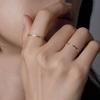 JUDY AND PAUL [925 Silver] Muse Cut Daily All-Silver Ring
