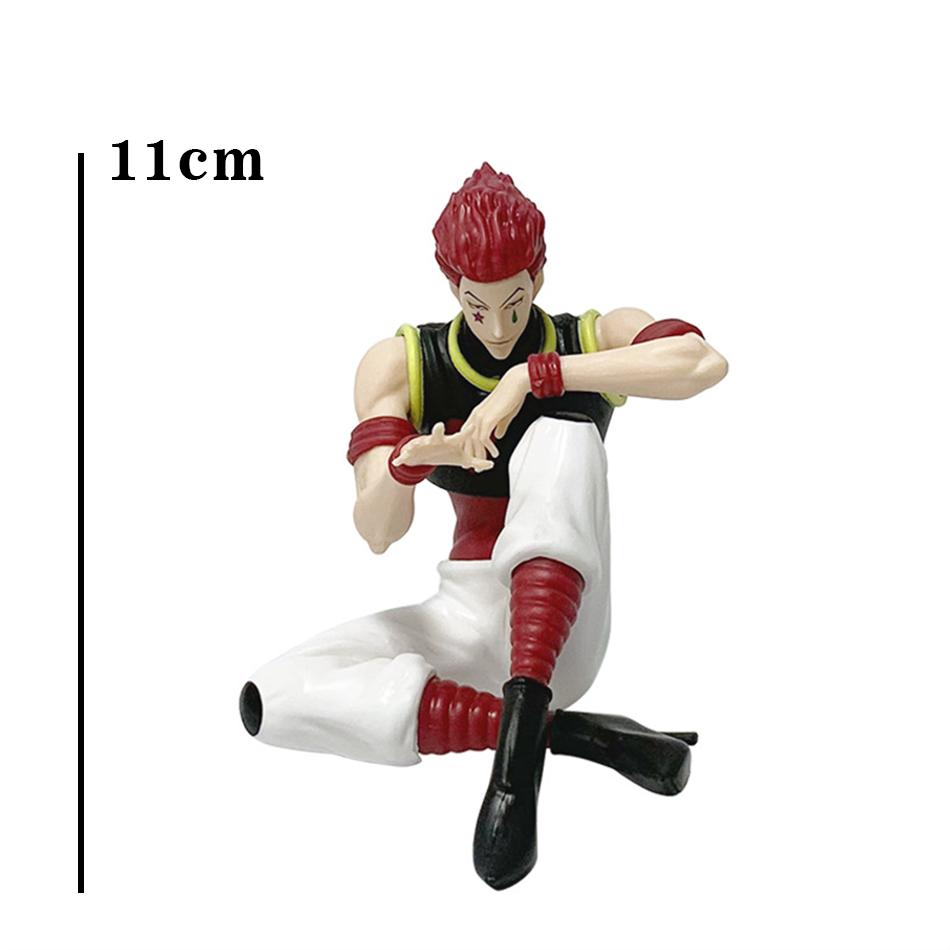 Hot- Brand New Hunter×Hunter Hisoka Anime Figure Collectible Model Pvc Action Figure Ornament Gift Sitting/Standing Pose