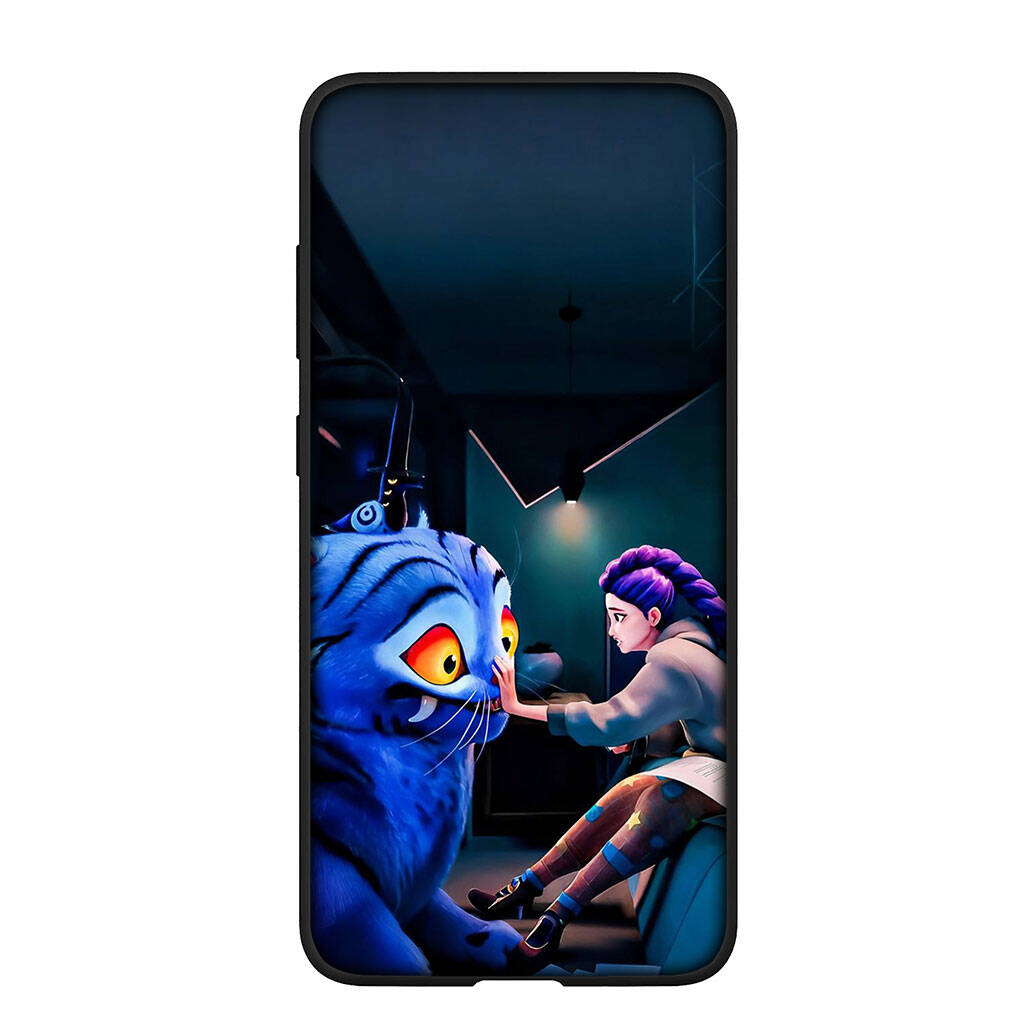 Handyhülle für iPhone 17 16 15 Plus X Huawei P30 P20 Lite Redmi Note 14 12 11 13 Pro Max OPPO A60 A80 A40 A18 Jinu KPop Mira Dämon Tigerjäger Hülle