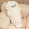 Cuscino Peluche Foca Animale di Peluche Foca Dormiente con Accessori Rimovibili Morbido Cuscino Coccoloso da Abbracciare & Supporto