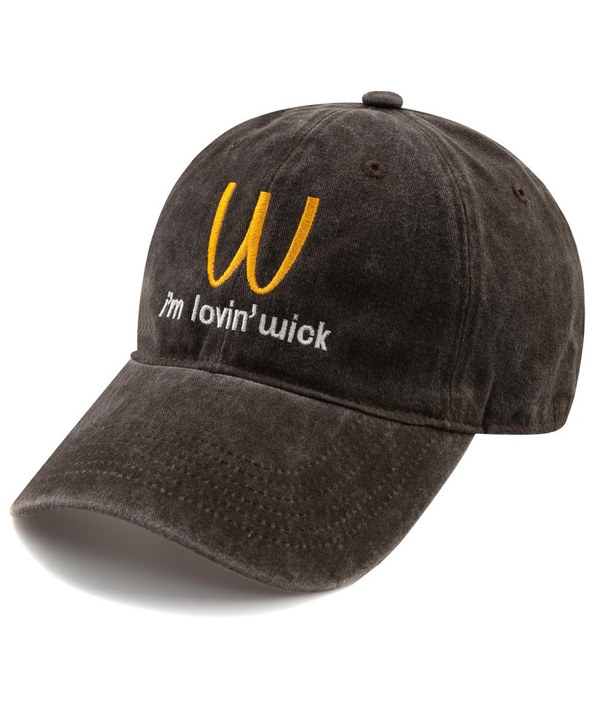 Wig Im Lovin Stonewashed Ball Cap - Brown