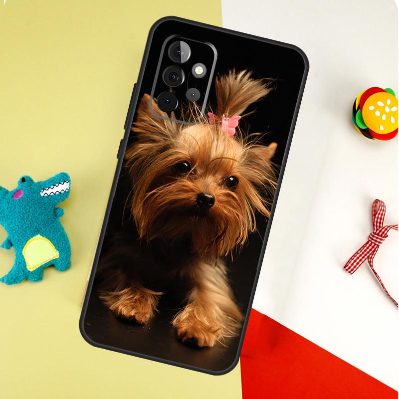 Yorkshire Terrier Dog For Samsung Galaxy A54 A34 A14 A55 A35 A15 A53 A33 A13 A05 A06 A16 A22 A32 A52 Phone Case