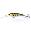 1 adet HENGJIA Minnow Yem Tekne Balıkçılık Cazibesi Plastik Wobbler Olta Takımı 8g/0.28oz