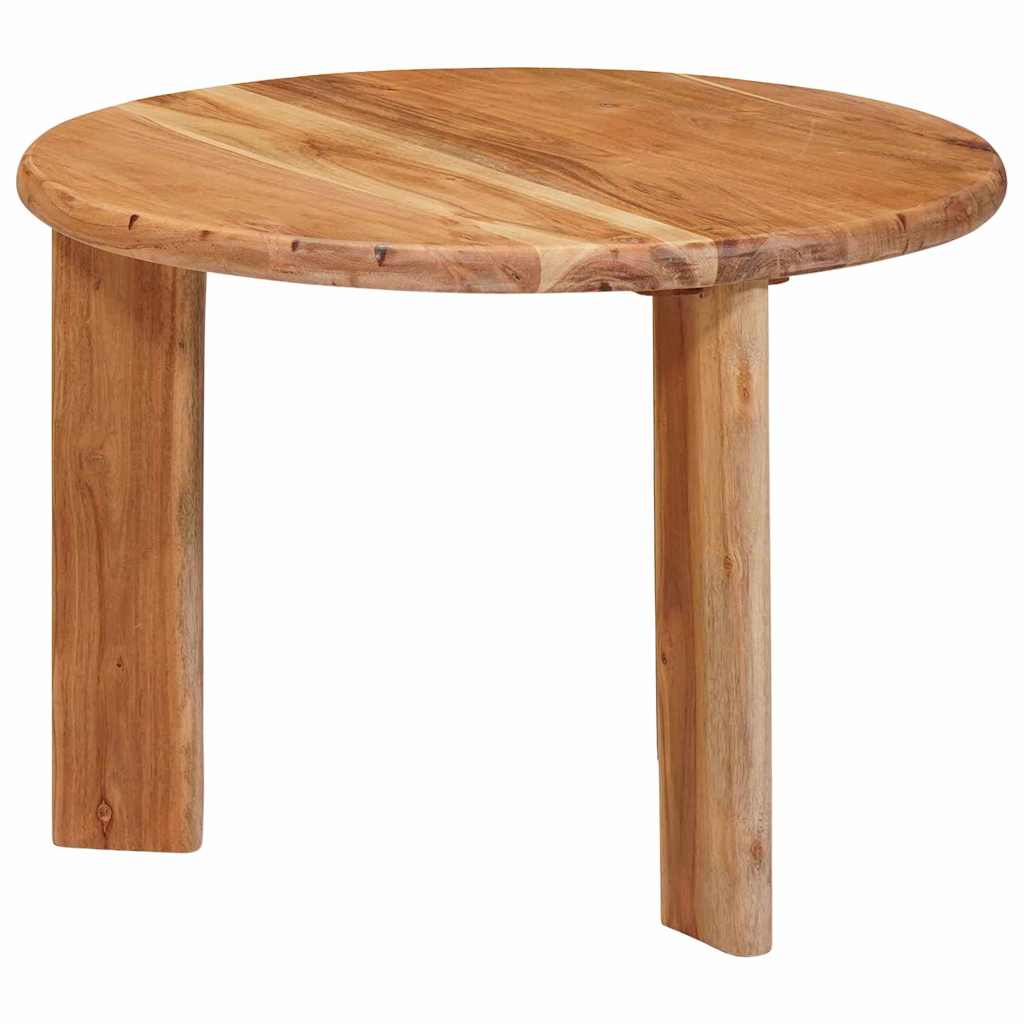 Nesting Coffee Tables Set 3 pcs Brown Solid Acacia Wood
