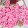 PE Foam Rose Artificial Flower Valentine's Day Wedding Bride Bouquet Car Decor DIY Gift Wreath Home Outdoor Garden Holiday Party