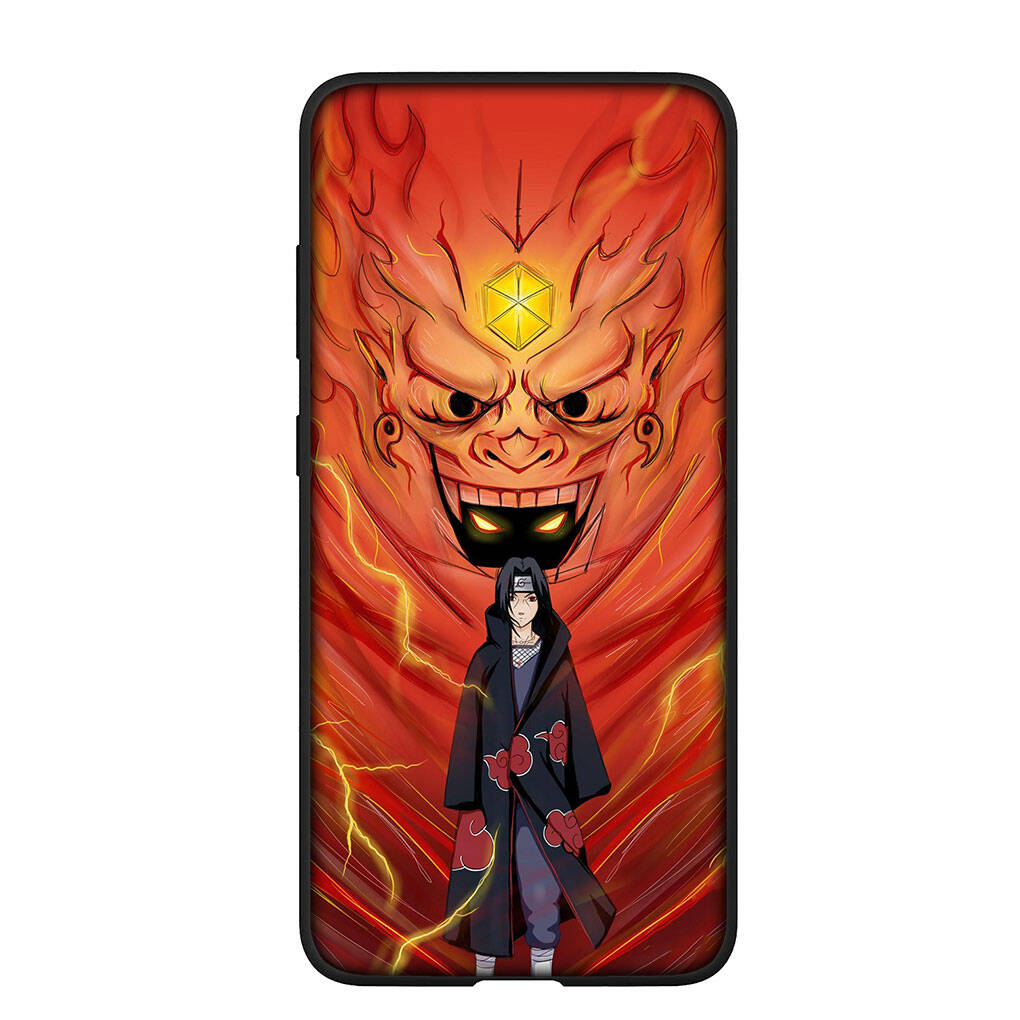 Case for Samsung Galaxy S25 S23 S24 Ultra FE Plus S9 A05 A06 A15 A16 A36 A37 A35 A54 A55 A56 A57 A25 A26 A53 Narutos Poster Itachi Uchiha Sasuke Cover