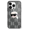 Karl Lagerfeld Klhcp16Shklpkhk Iphone16 6.1 Czarny/Black Hardcase Iml Karl Head Electroplated