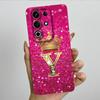 For itel S25 Ultra Case S686LN Luxury Crown Letters Matte Soft Silicone Protective Back Cover for ItelS25 S 25 Ultra 5G Fundas