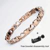 Health Care Magnetic Weight Loss Anti-Fatigue Therapy Bracelets for Women Arthritis Pain Relief Energy Germanium Healing Jewelry