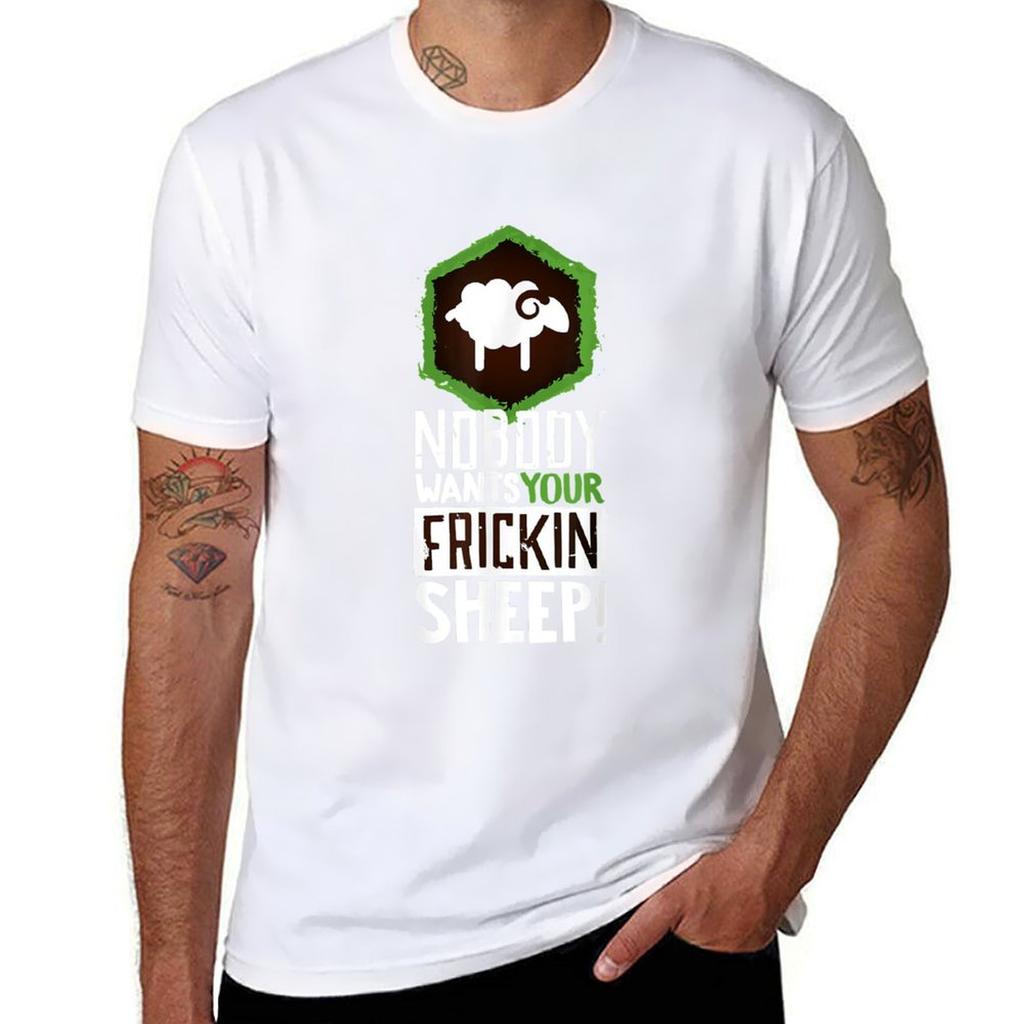 Nobody Wants Your FRICKIN Sheep Board Game Essential T-Shirt Man Graphic T Shirt Funny T Shirts Man T-Shirt