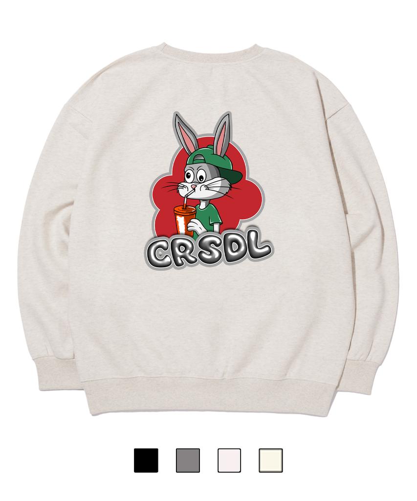 CREAM SODA LAB Shocking Rabbit Sweatshirt (Type A)