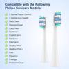 4/8/12/20 Pcs Compatible with Philips Sonicare Electric Toothbrush Replacement Brush Heads Refills for 1100 2100 4100 5100 6100