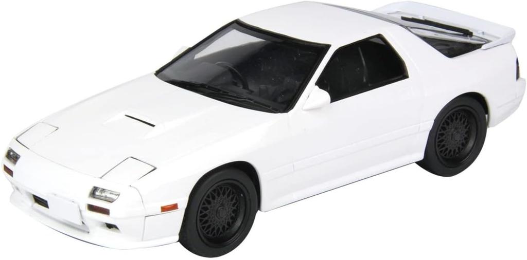 Mazda Savanna FC3S Crystal White Plastic Model Kit MN07 Platz/MONO 1/32 RX-7 Pre-colored (Automobile)