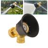 1PCS Brass/Alloy Nozzle Agricultural Atomization Adjustable Nozzle Black Whirlwind Agricultural Sprinkler Head Garden Tool