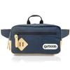 Shoulder Bag Classic Horizontal Waist Suede Organizer Navy