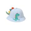 Wide Brim Kids Bucket Hat Cartoon Baby Sun Cap Casual Dinosaur Children Fisherman Hat  Summer