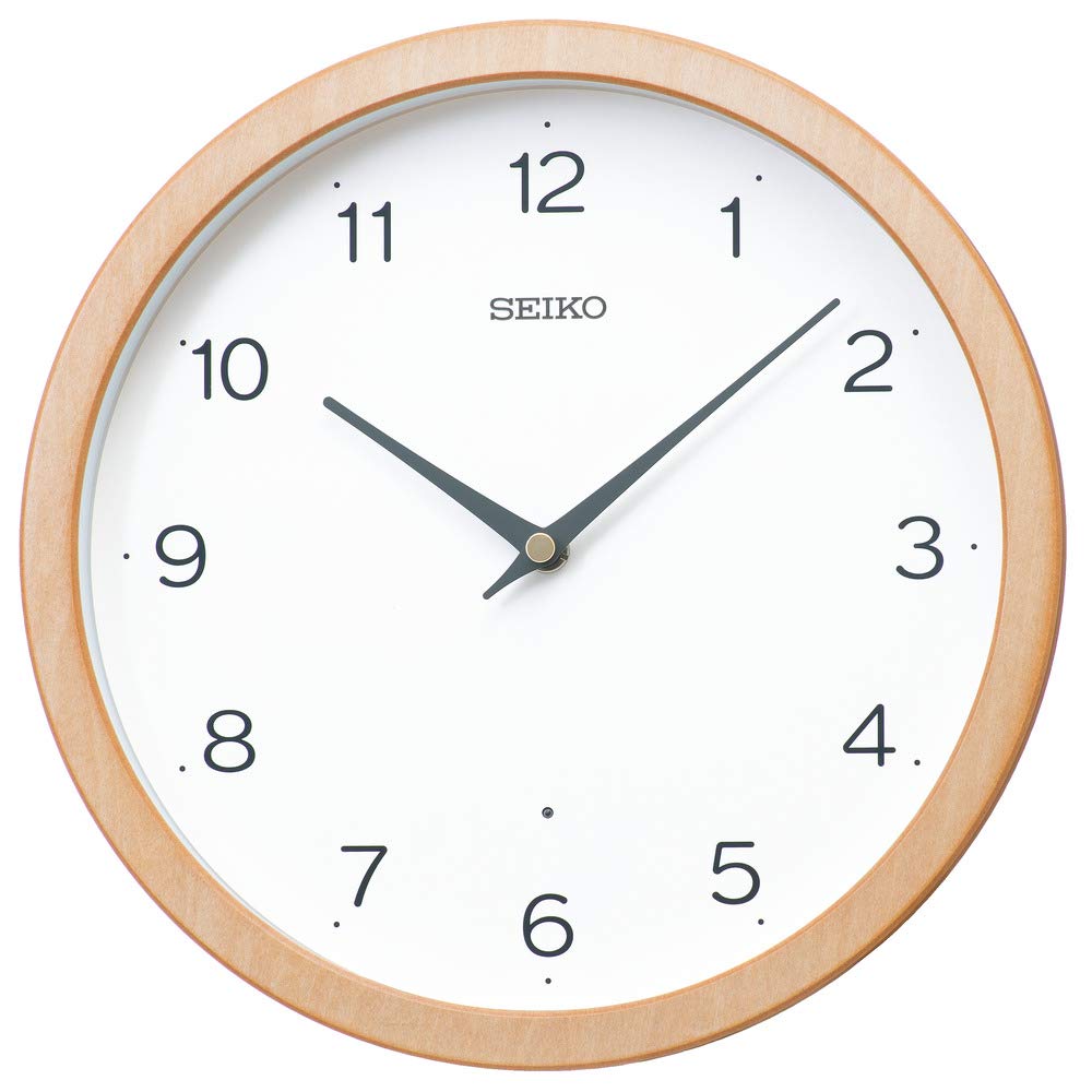 Seiko Kell Analoog Sein Natural Läbimõõt 270 x 48mm KX267B, Raadiojuhtimisega kell, Puit,