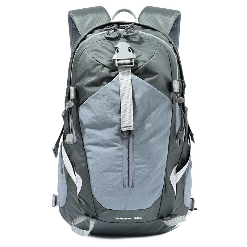 Schoolbag Couple Backpack Cycling Hiking Nylon Backpack Large Capacity Lightweight Waterproof Outdoor Sports Backpack Hiking Bag