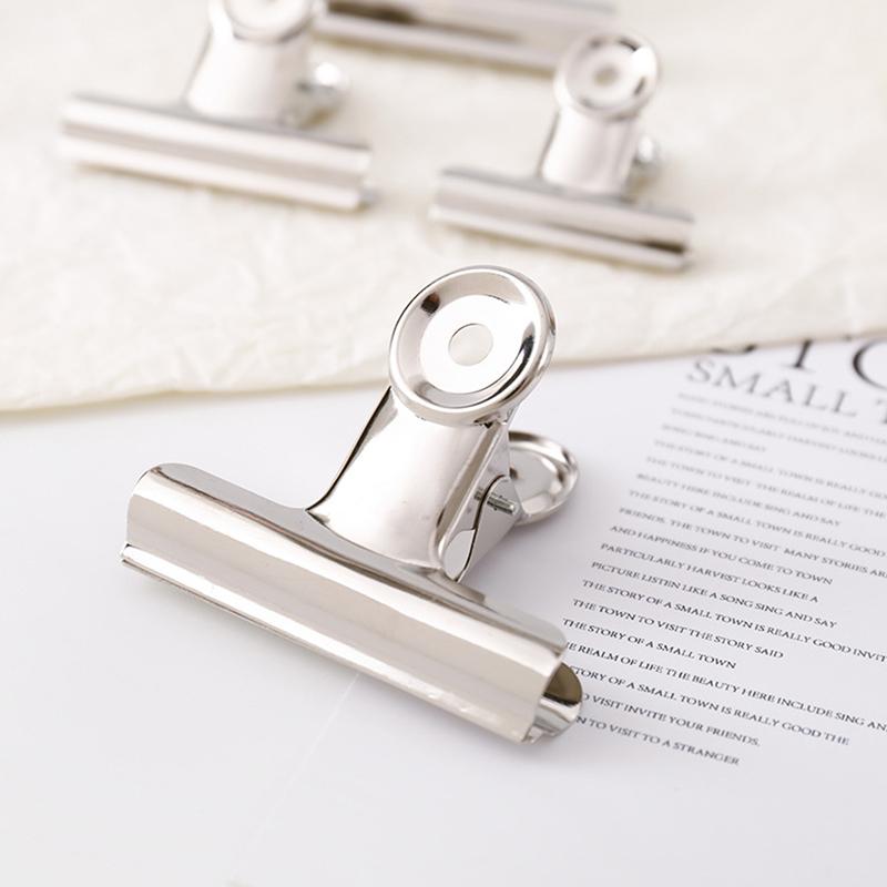 10Pcs Heavy-Duty Stainless Steel Food Bag Sealing Clips - Air-Tight, Reusable Multipurpose Clips For Kitchen, Office, School