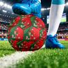 Portugal Fußball Bedruckter Größe 5 Fußball Ball Verschleißfest Standard Erwachsenen Trainingsfußball Fan Geschenk für Indoor Outdoor Spiel Sport