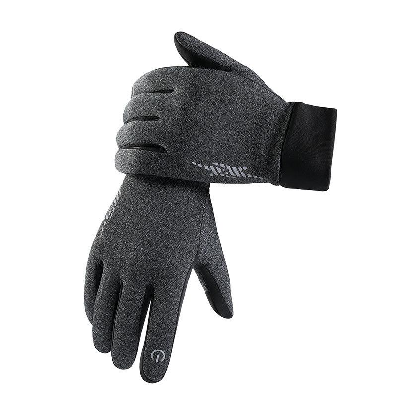 Outdoor rutschfeste Touchscreen Fleece Thermohandschuhe