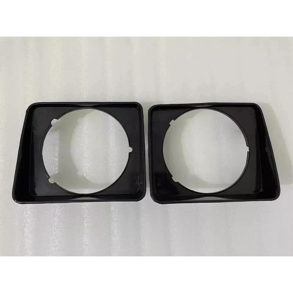 Suzuki Samurai Jimny Sierra SJ410 Headlamp Headlight Bezel Set Black |Fit