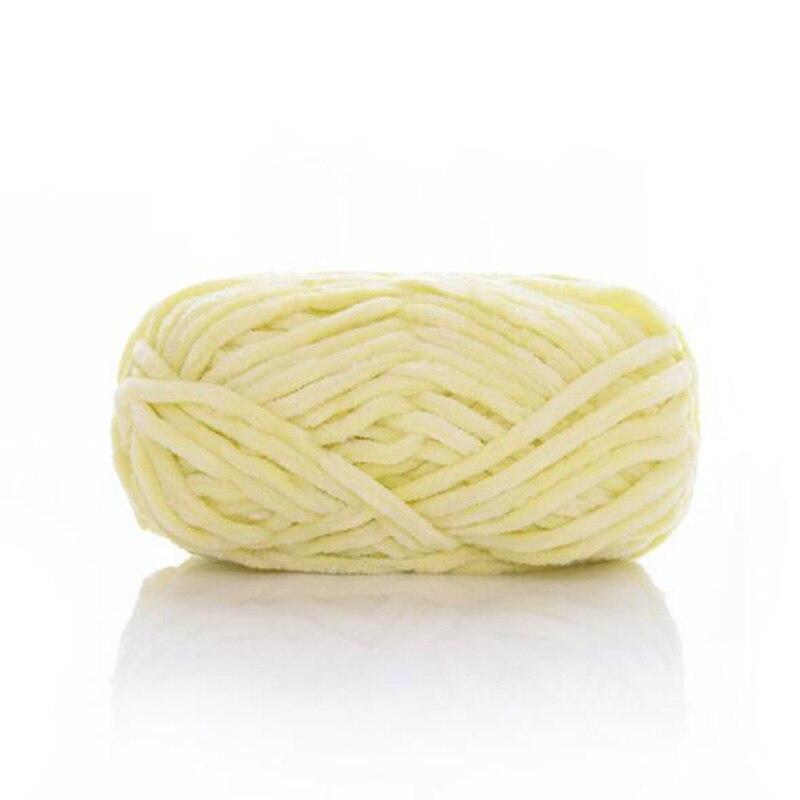 100g /ball Chenille Velvet Yarn Knitting Wool Thick Warm Crochet Knitting Yarns Cotton Baby Wool DIY Hand-Knitted Sweater 80M