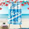 Zenit Print Beach Towel, Large Soft Quick Dry Towel for Beach Camping Swimming