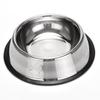 Dog bowl, shatterproof, bite-resistant stainless steel dog bowl, pet supplies, cat bowl, stainless steel pet bowl