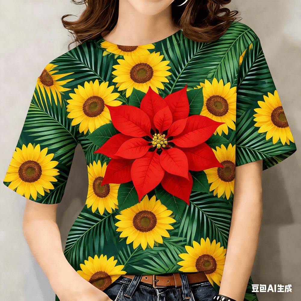 Printed T-shirt - suitable for both men and women | casual streetwear