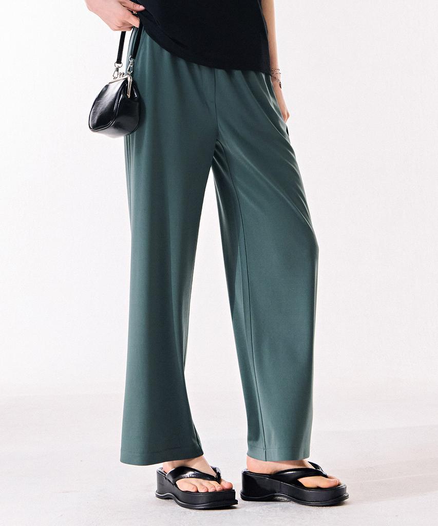 CHASECULT Women'S Cool Wide All-Elastic Waist Pants-Dbzg2251C0V