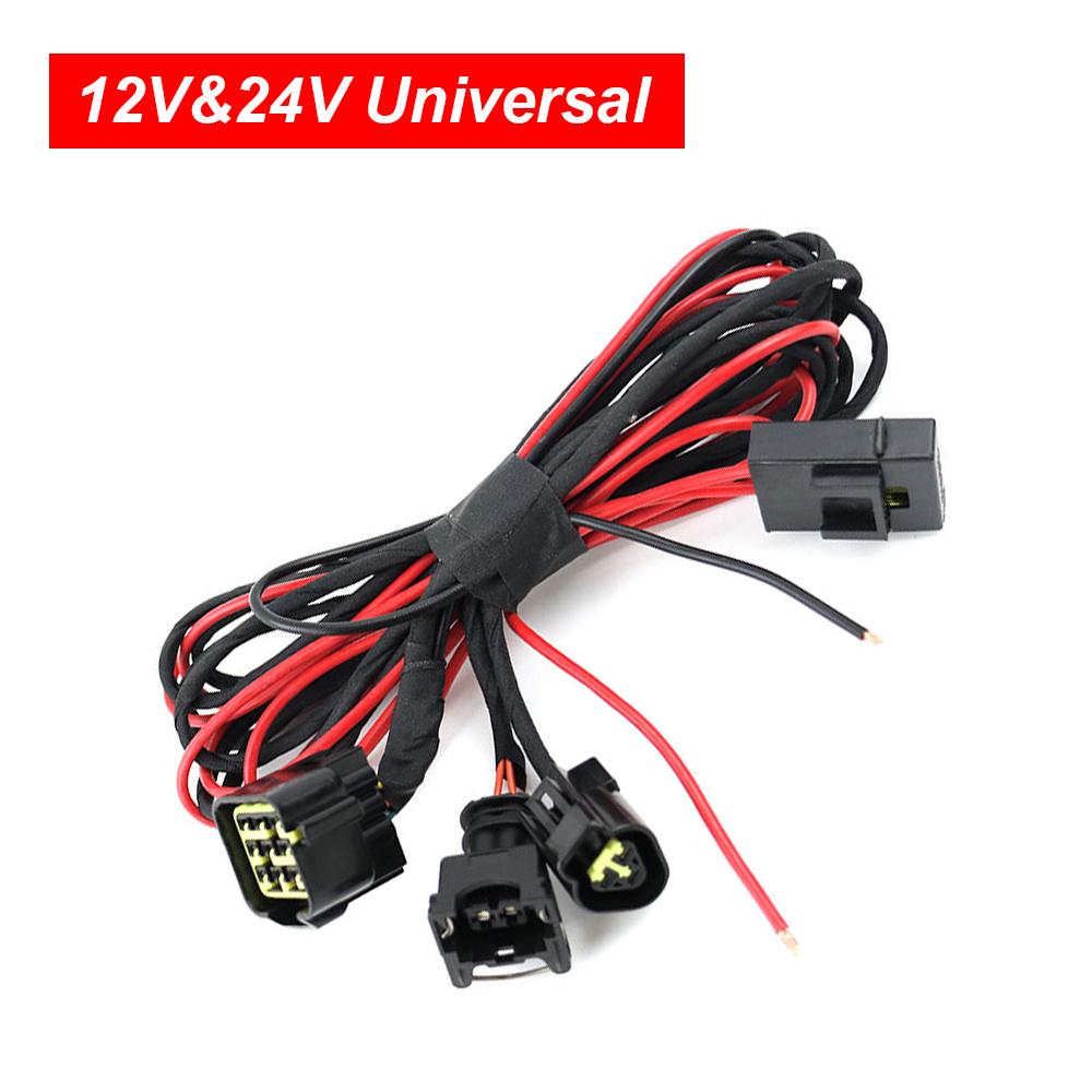 Air Diesel Heater Wiring Harness 12V 24V Cable Adapter Round Triangle For Webasto Eberspacher Diesel Air Parking Heater