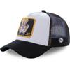High Quality Anime Cartoon Anime Snapback Baseball Cap Unisex Women Hip Hop Dad Mesh Trucker Hat Dropshipping