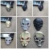 Zinc Zinc Zinc Alloy 3d Metal Skull Car Sticker 3D Metal 3d Metal Skull Emblem Badge Car Decoration