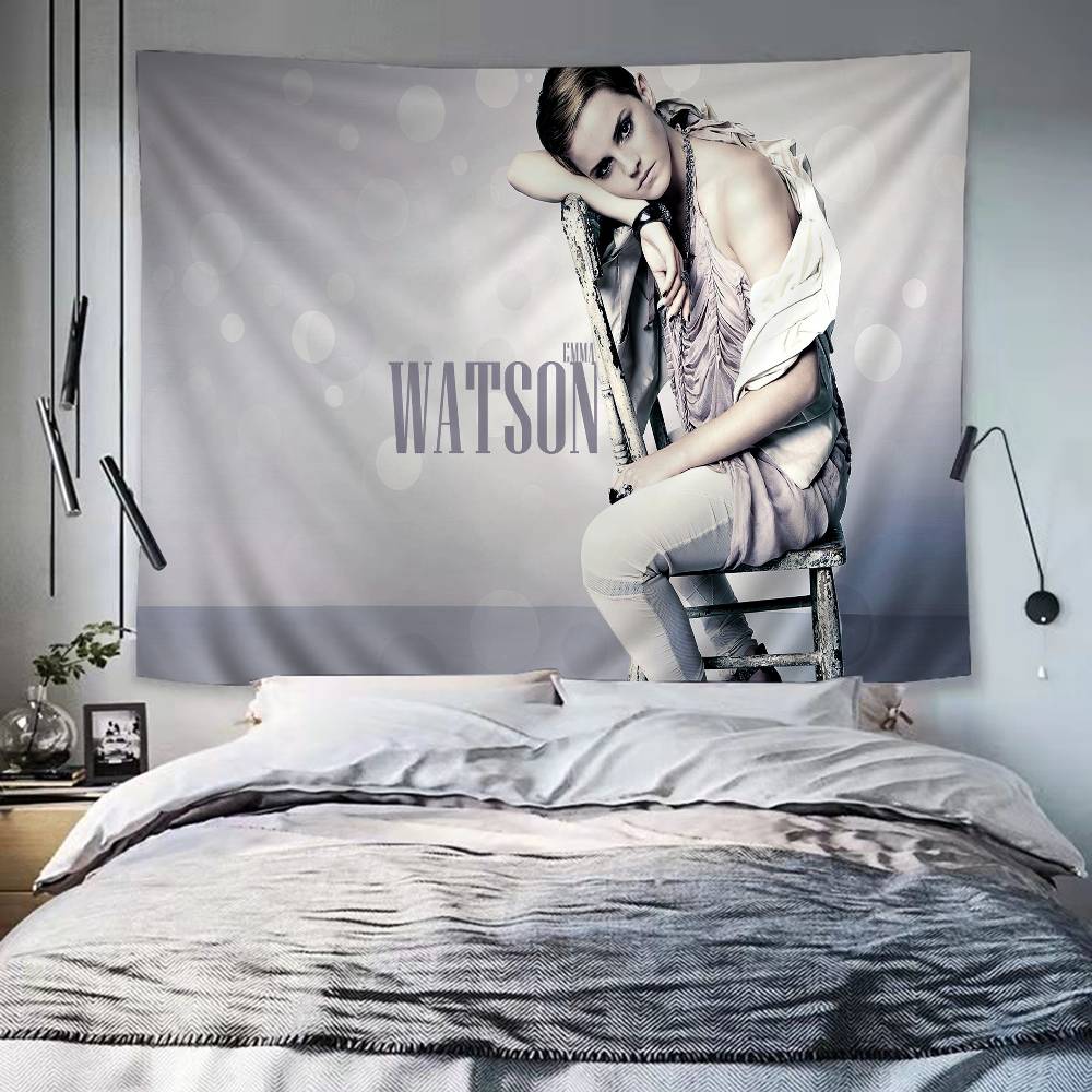 EEmma Watson Actress Colorful Tapestry Wall Hanging Bohemian Wall Tapestries Mandala Wall Art Decor