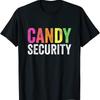 New Limited Funny Candy Security Halloween Costume T Shirt