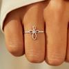 1Pc Minimalist Design Geometric Ring, Sweet and Niche Accessories