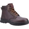 Unisex-Erwachsene 318 S3 Sicherheitsstiefel aus Leder