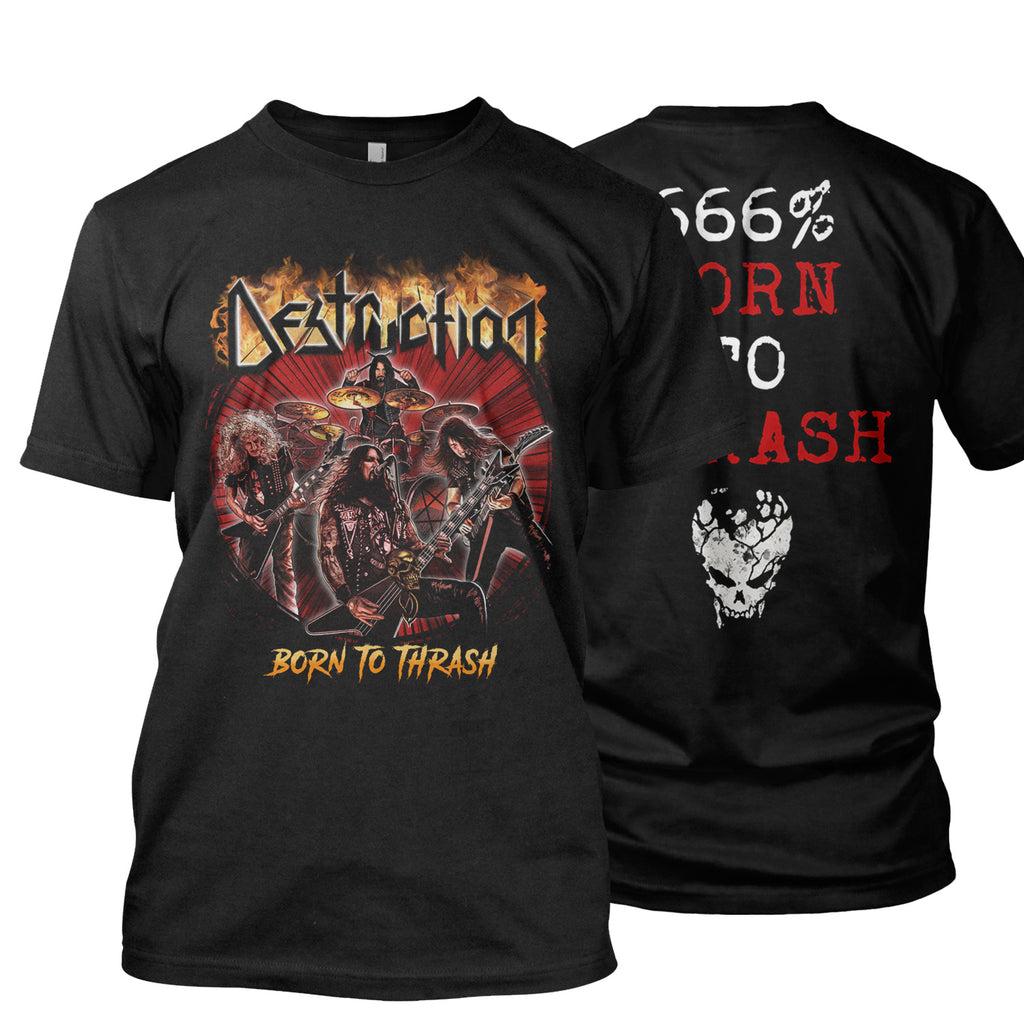 Y2k DESTRUCTION Band Graphic Cotton Tshirt Unisex Summer Short Sleeve Fashion Brand Tee Luxury Casual Vintage Retro Top