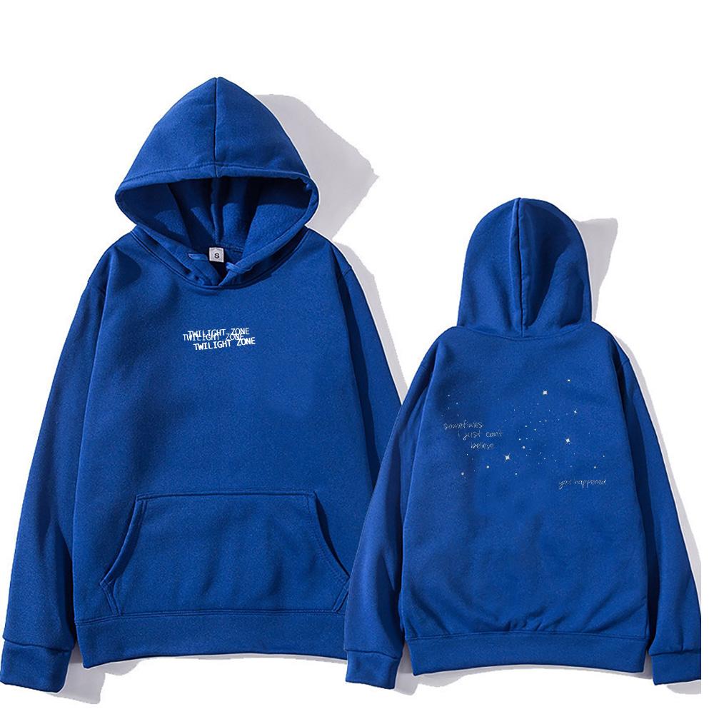 Ariana Grande Twilight Zone Constellatie Hoodie Mannen Vrouwen Casual Kleding Unisex Mode Oversized Sweatshirts Y2K Hoodie