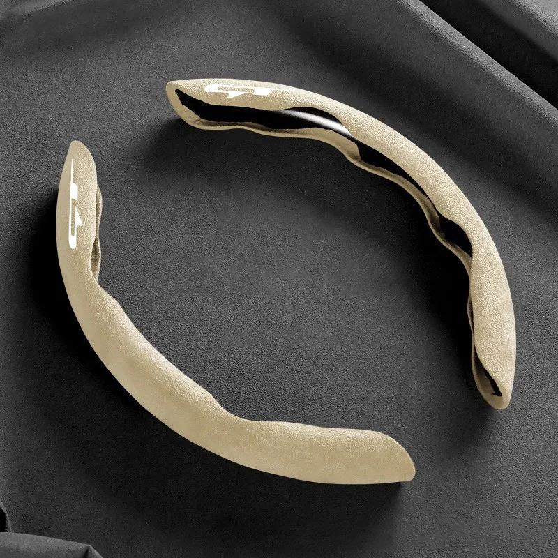 D Shape Car Steering Wheel Cover For Kia K5 Ceed GT Stonic Proceed Sportage 2021 2020 2019 Auto Accessories 2018 2017 GT Sport hxqgn22