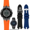 Modified Silicone Watch Band For Casio PROTREK PRW-3100 PRW-6000 6100 PRW-3000 PRG-300 PRG-330 Soft Men's Strap Bracelet