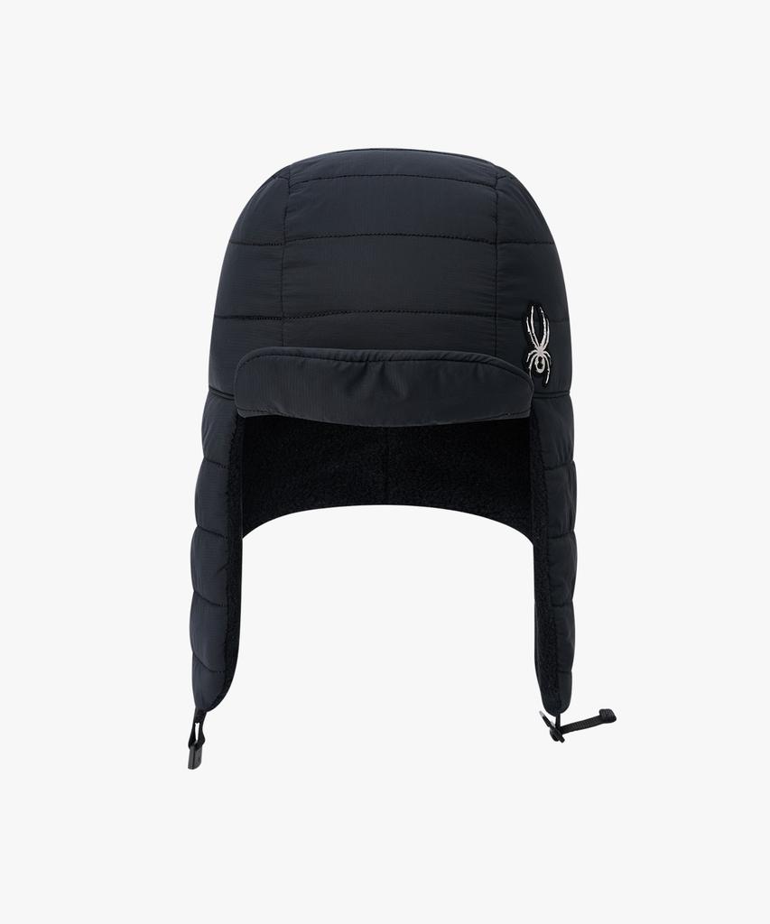 SPYDER Unisex Primaloft Thermal Trapper Hat Spkwanca306Mblk
