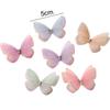 20PCS Dreamy DIY Material Simulation Butterfly Patches Sweet Gauze Butterfly Applique For DIY Handmade Hairband Nail Decoration