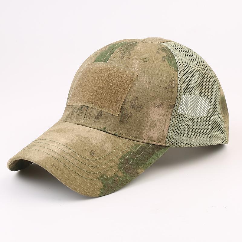 Men's Tactical Outdoor Camouflage Duckbill Cap - Python Pattern Velcro Sports Hat