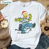 New The Simpsons Christmas Shirt White Shirt S-234XL D1137 Unisex T-Shirt