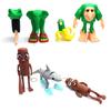 Tung Tung Sahur Action Figure with Movable Arms Shinpanzinni Bananini Figure Ornaments Model Birthday Gift for Children